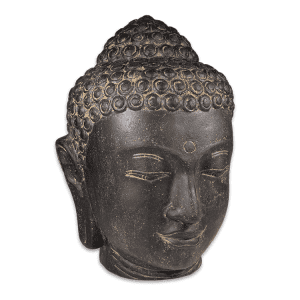 Cabeza buddha hormigón