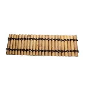 Bordure bambou naturel