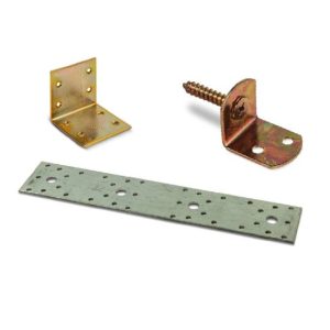 Pattes d'assemblage et équerres