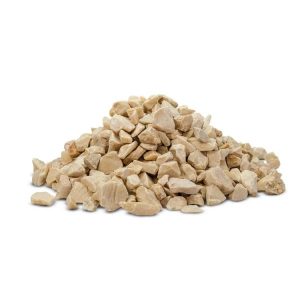 Marbre concassé ivoire