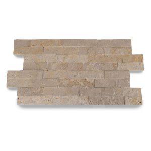 Plaquette parement strate fine travertine